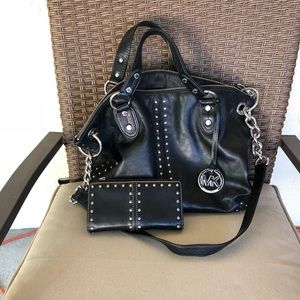 Michael Kors Black Studded Purse